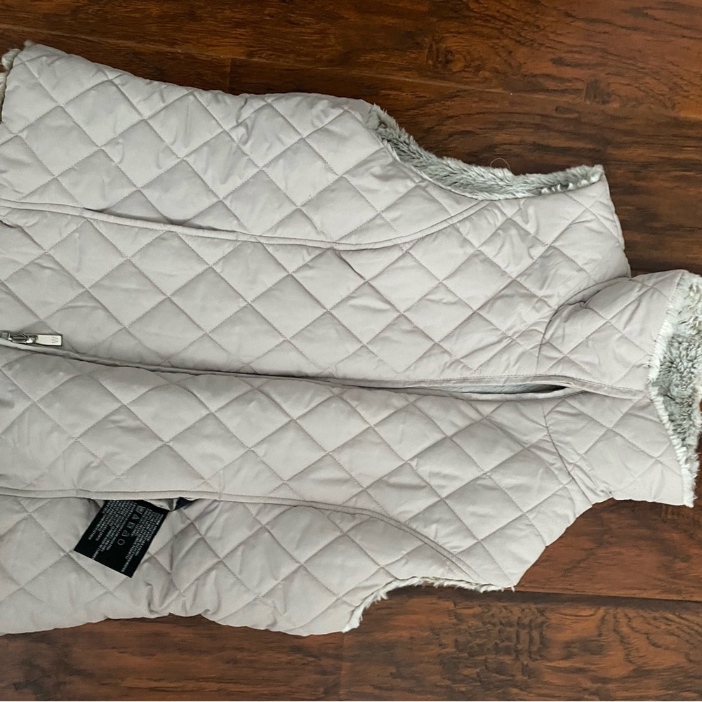 Reversible Vest from Weatherproof. Toupe like color